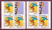 France 3303b 3304A Variétés Tintin Visages Roses Et Visages Jaune  Neuf ** TB MNH Sin Charnela - Nuovi