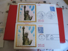 LIBERTY 2.2FF ET 2.2 Dollars Us 1986 Enveloppe Premier Jour - Sonstige & Ohne Zuordnung