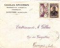 15638# GUADELOUPE LETTRE Obl CAPESTERRE 1946 Pour TROYES AUBE Via POINTE A PITRE - Covers & Documents