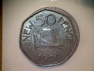 Guernesey 50 New Pence 1970 - Guernsey