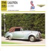 Lagonda  Rapide  -  1961  -  Fiche Technique Automobile (Grande Bretagne) - Cars