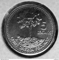 Guatemala - 1998 - KM 276.6 - 5 Centavos - Unc - Guatemala