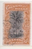 Belgian Congo, 15 C. 1896, Sc # 27, Used - Oblitérés