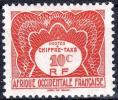 AOF - AFRIQUE OCCIDENTALE FRANCAISE - YT TAXE 1 AVEC CHARNIERE (1947) - Unused Stamps