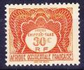 AOF - AFRIQUE OCCIDENTALE FRANCAISE - YT TAXE N° 2 AVEC CHARNIERE (1947) - Unused Stamps