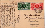 GRANDE BRETAGNE - CARTE POSTALE DU 11-5-1935 - CARTE POSTALE POUR LA FRANCE. - Cartas & Documentos