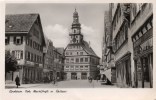 Kirchheim - Teck, Marktstrasse Mit Rathaus Ca 1940 - Kirchheim