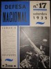 Revista Defesa Nacional De Portugal Nº 17 - Magazine Military - Militaire 1935. - Zeitungen & Zeitschriften