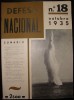 Revista Defesa Nacional De Portugal Nº 18 - Magazine Military - Militaire 1935. - Magazines