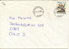 Norway Cover Suldalsosen 11-11-1988 Single Franked - Storia Postale