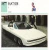 Panther 6 Prototype   -  1977  -  Fiche Technique Automobile (Grande Bretagne) - Cars