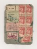 Etiquettes De Colis Postal Afrique Française " Loi Du 3 Juin 1941 "  Nature De La Marchandise  Riz 2,400 Kg - Brieven En Documenten