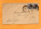 United States 1892 Cover Mailed - Briefe U. Dokumente