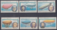 1991.15- * CUBA 1991. MNH. ZEPPELIN HISTORY. HISTORIA DEL ZEPELIN. ESPAMER´91. PHILATELIC EXPO. COMPLETE SET. - Neufs