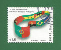 Portugal - 2006 CPLP Portuguese Language - Af. 3435 - Used - Flags BRAZIL MACAO ANGOLA TIMOR MOZAMBIQUE .. As Scan - Gebruikt