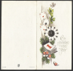 Germany, H.N.Y., Mushrooms, Four-leaf Clover, Playing Cards, 1985. - New Year