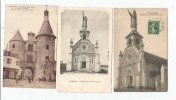 LOT DE 3 CARTES POSTALES DE L'INDRE , 36 , Petit Modéle  , Frais France : 1.90€ - Sonstige & Ohne Zuordnung