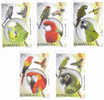 Perroquets,Parrots 2011 MNH Full Set  - Romania - Unused Stamps