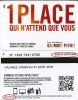 @+ CINECARTE Pathé Gaumont - 1 Place - Verso 2 Lignes + N° Haut Droite - Lettre A (31 Aout 2016) - Bioscoopkaarten