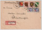 Fr. Zone, 1947, " Not - Reco - Zettel " , #4044 - Amtliche Ausgaben