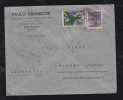 Brazil Brasil 1937 Condor Airmail Cover SAO PAULO To PLAUEN Germany Railway PM - Covers & Documents