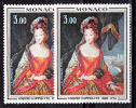 Monaco  915 Variété Chiffre Et Inscription Blancs Et Bleu Princesse Louise  Neuf ** TB  MNH Sin Charnela - Varietà