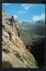 P2645 ARRAMPICATA - VIA FERRATA BRIG. TRIDENTINA AL PISCIADù VERSO COLFOSCO E CORVARA ( PROV. DI BOLZANO, BZ ) - Klimmen