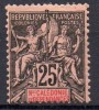 Nouvelle-Calédonie - 1892 - N° Yvert : 48 * - Unused Stamps