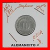 ALEMANIA  -  IMPERIO   DEUTSCHES   REICH  1875-D - 10 Pfennig