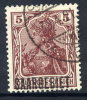 SAAR 1920 (April) Overprint  On 5 Pfg., Used  Michel 44b - Usados