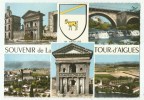 La Tour D'Aigues (84.Vaucluse) Multi Vues - La Tour D'Aigues