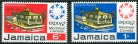 1967 Giamaica Jamaica Esposizione Internazionale Montrèal Set MNH** Spa254 - 1967 – Montréal (Canada)