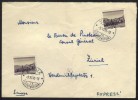 VADUZ - LIECHTENSTEIN / 1945 LETTRE POUR LA SUISSE (ref 6499) - Storia Postale