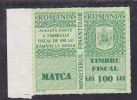 ROMANIA FISCAUX REVENUE  MNH  100 LEI  STAMPS  . - Steuermarken