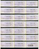 ATM-00.01 X 20 COMPLEMENTS Avec 20 Mentions Différentes -NABUCCO IER, N° 55 PETITS COINS ARRONDIS, Du Catalogue Michel, - 2000 Type « Avions En Papier »