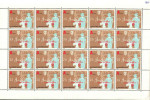 Luxembourg Feuille De 20 Timbres "A" 75 Joer Gaart An Heem "CTF" 2003. - Hojas Completas