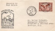 CANADA JOLIE LETTRE AVIATION 1937 - Erst- U. Sonderflugbriefe