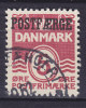 Denmark Postfähre Paket Marke 1942 Mi. 25 I    5 Ø Wellenlinien Waves Overprinted POSTFÆRGE Type I - Pacchi Postali