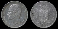 Belgium Leopold I 5 Frank 1849 - 5 Frank