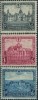 BE1422 Belgium 1930 Architecture Castle 3v MLH - Other & Unclassified