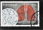 TIMBRE OBLITERE DU RUANDA DE 1982 N° MICHEL 1189 - Oblitérés