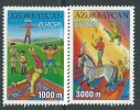 Azerbaidjan N° 431 / 32 XX Europa : Le Cirque Les 2 Valeurs, Sans Charnière, TB - Aserbaidschan