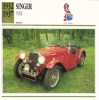 Singer 9 Le Mans Sports   -  1932   -  Fiche Technique Automobile (Grande Bretagne) - Cars