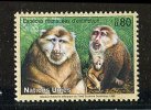 (cl. 4 - P.29) Nations Unies - Genève ** N° 349 (ref. Michel Au Dos)  Singe : Macaque Du Tibet - - Neufs