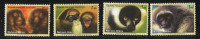 Nations Unies - Genève ** N° 572 à 575 (ref. Michel Au Dos)  Singes Divers - - Autres & Non Classés