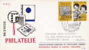 BELGIQUE FDC ECOLE DE PHILATELIE  1960 ANTWERPEN - 1951-60