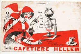 Buvard -  CAFETIERE HELLEM - Coffee & Tea