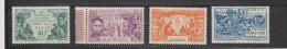 Yvert 121 / 124 * Neuf Avec Charnière - Unused Stamps