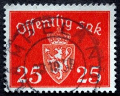 Norway  1946  Minr.55  LAMPELAND  20-10-1958 ( Lot  C 414 ) - Service