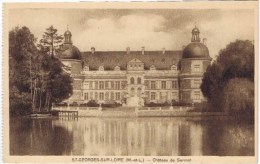 Cpa ST GEORGES SUR LOIRE Chateau De Serrant - Saint Georges Sur Loire